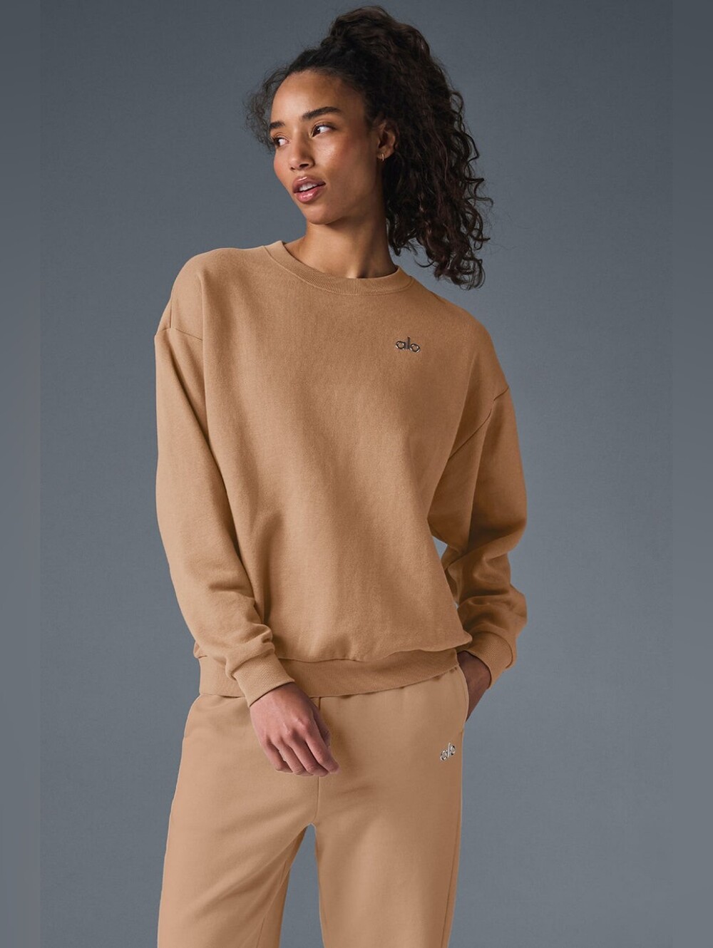Alo Yoga Allocade Crewneck Sweatshirt